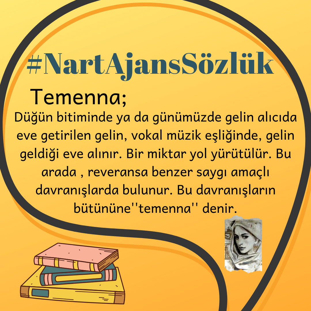 nartajans's tweet photo. Her hafta çarşamba ve pazar günleri yayınladığımız #NartAjansSözlük bu hafta küçük bir rötarla perşembe günü sizlerle. 🤗⠀⠀
#NartAjans #NartAjansSözlük #Temenna https://t.co/eSQVsjBWZ1