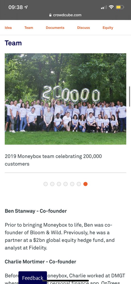 LordGberbie's tweet photo. This is what the entire @moneyboxteam looks like - as posted on their pitch. Ps. they are based in #London? 🧐 https://t.co/7ymUNWe3ps