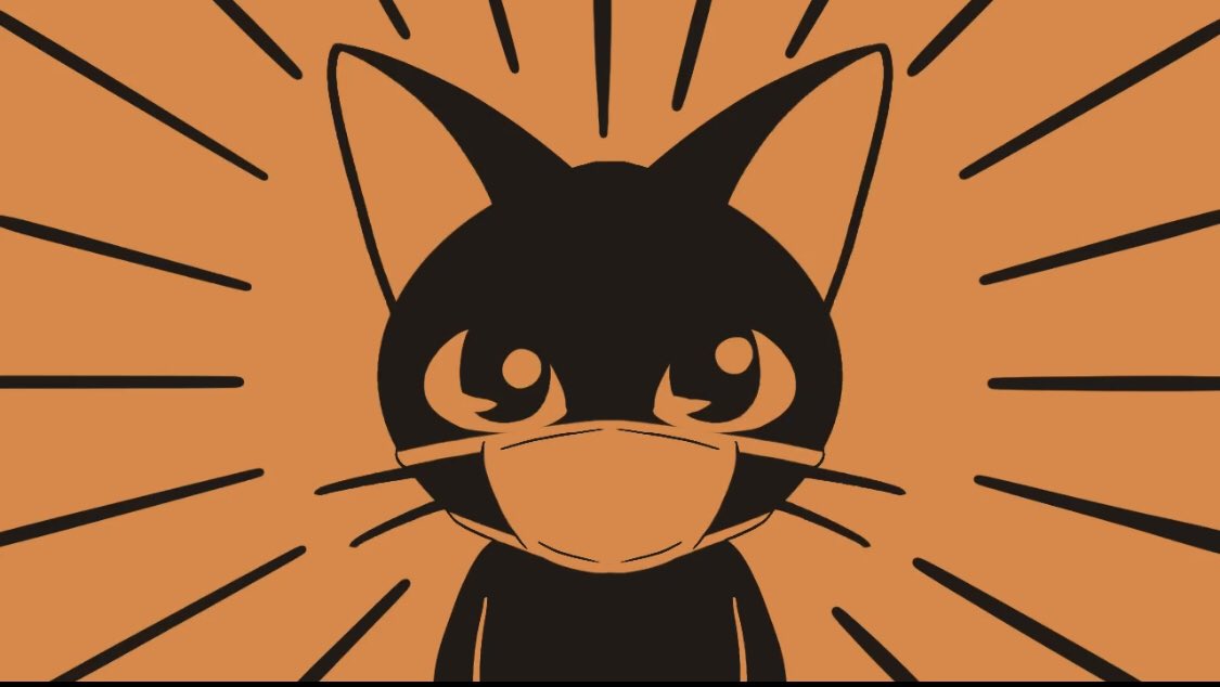 BATKEI's tweet photo. マスクしよう！ 😺😷

Click to YouTube >>
https://t.co/NIe3CvSkfa @YouTube

#cat #猫 #kitty #blackcat #黒猫 #くろねこ #イラスト #illustration #batkei #drawing #loveillustration #アニメーション #Anime #YouTube #マスク https://t.co/g2BCay3uN1