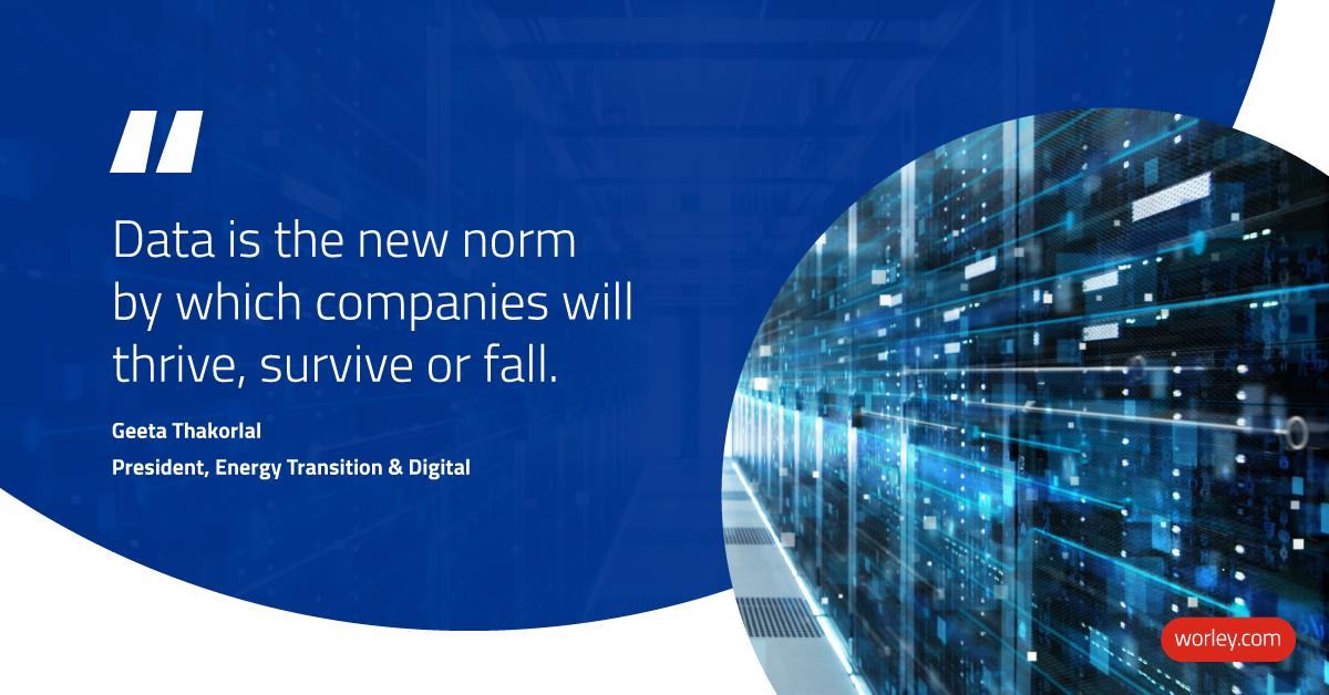 Worley_ECR's tweet photo. It doesn’t take a data scientist to figure out that there’s a lot more we can do with data. But how do you start putting it to work? Find out: https://t.co/ph2WfF0OXq #DigitalTransformation https://t.co/17Zmuyl9m9