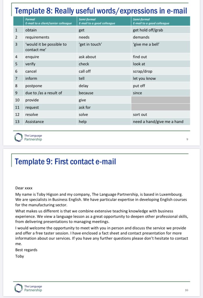 MALSWAR's tweet image. #معلومة

مرحبا جميعاً ..🌹
قد يعاني البعض عندما يريد ارسال بريد إلكتروني أو رسالة باللغة الإنجليزية في كيفيه بداية الرساله وكيف ينهيها بطريقة محترفة 👌
هنا اكثر من  ملف PDF تساعدك في كيفية كتابة البريد الإلكتروني والرسائل باللغة الإنجليزية بطريقة رسميه 🚨
drive.google.com/file/d/1pnaaVa…