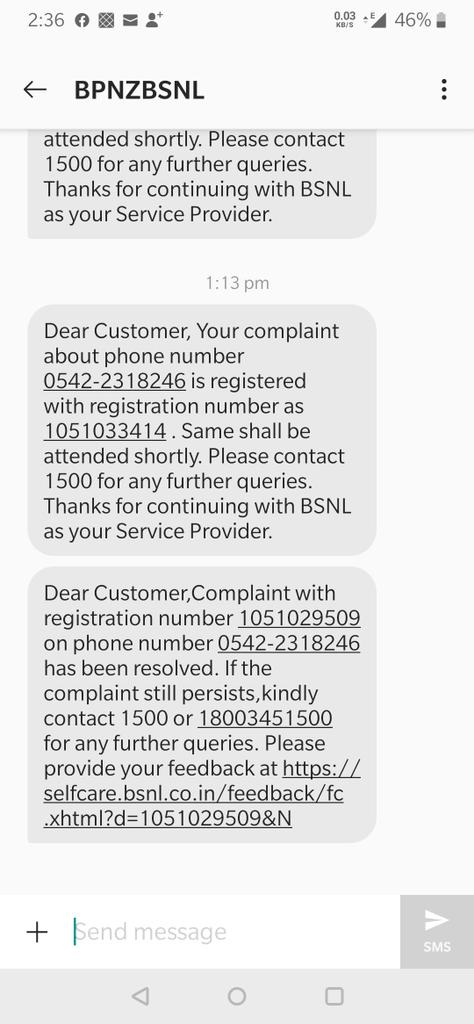 rpandeybhu's tweet photo. Local lower level staff &amp; officers of #BSNL r damaging the image &amp; reputation of Telecommunication dept @DoT_India in the name of forced privatization. Delaying or refuting services, resolving issues of customers on paper only. Hope for an intervention in this regard https://t.co/0rbv5dcXr9