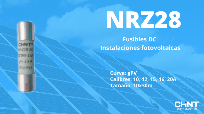 informelsa's tweet photo. 🗞️ #Noticias 

Nueva serie de fusibles DC de @ChintElectrics para protecciones de instalaciones fotovoltaicas. https://t.co/Nulz50UYSZ https://t.co/HeNEFfbE7m