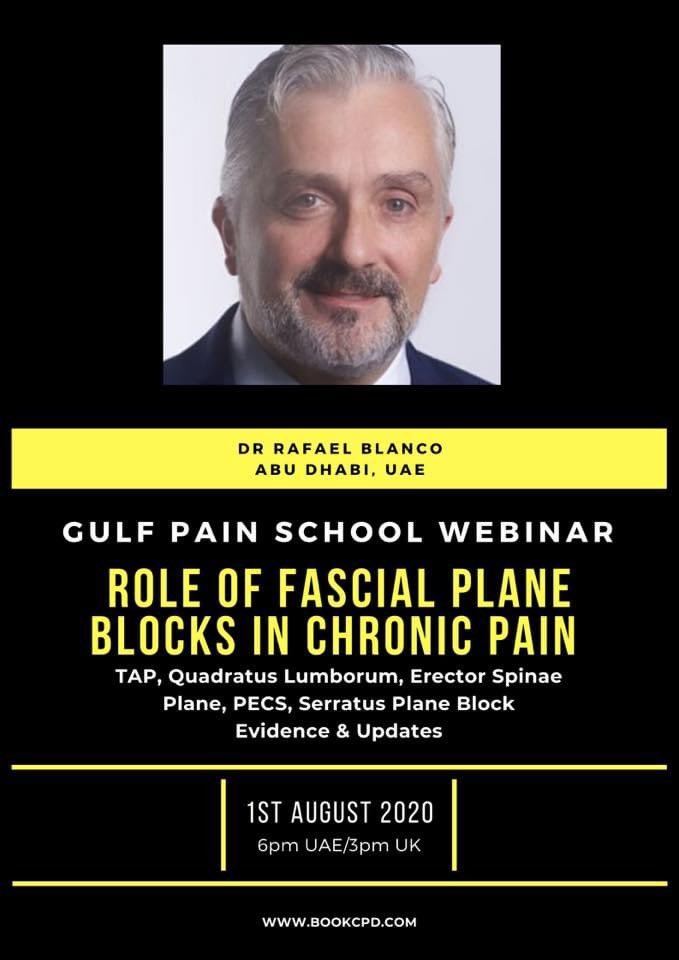GeorgiosMatis's tweet photo. ℹ️ Webinar Series 4 - Only 3 days left!
Leicester #Pain #Education & @GulfPain Webinar Series 4 on #Fascial #PainBlocks for #ChronicPain, #Headache & #FacialPain assessment & management.
👩🏻🎓6 CPD credits from the Royal College of Anaesthetists, United Kingdom.
@BhayaniSadiq 1/4 https://t.co/DEr2NuC96k