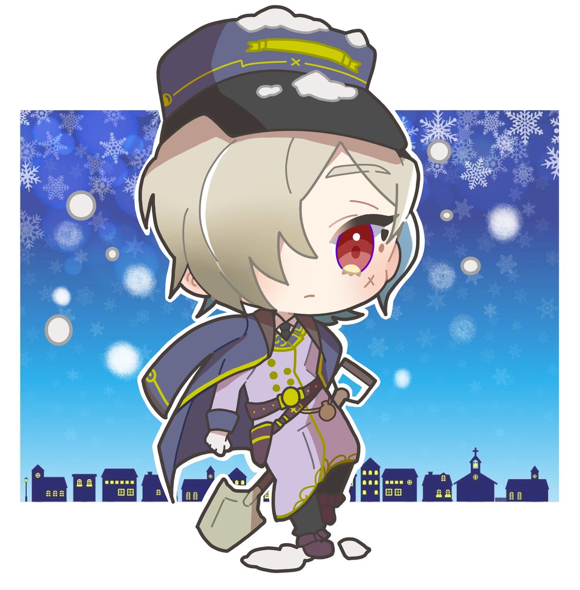 第五人格 ノートン キャンベル モグラ 第五人格イラスト 花帆のイラスト