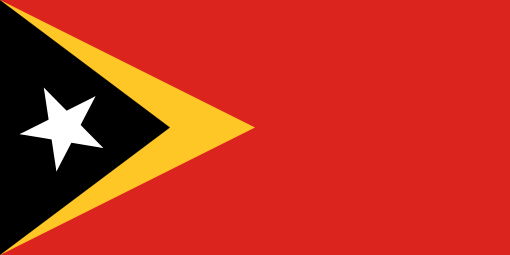 Timor-Leste. 8.5/10. This flag has been in use since 1975 becoming official in 2002. Black represents the obscurantism that needs to be overcome, yellow for the traces of colonialism in the nations history. Red symbolises the struggle for liberation. The star represents peace.