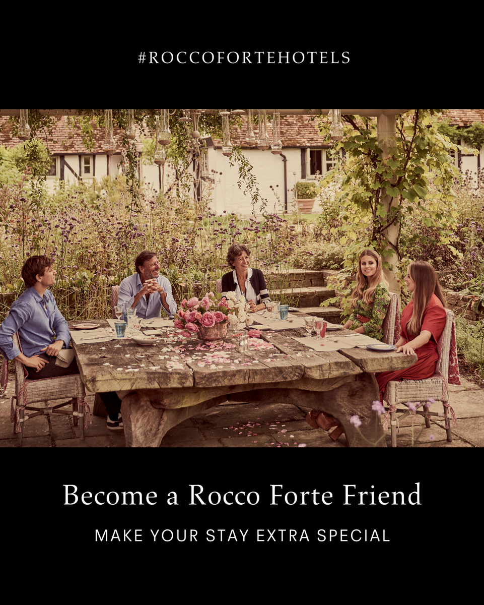 #RoccoForteFriends
Be welcomed as a friend of the family. A very special experience lasting way past your very first stay. Enjoy benefits, VIP events, offers and bespoke adventures wherever you are. Sign up in a moment and make the bond stronger. bit.ly/Rocco-Forte-Fr…
#ourforte
