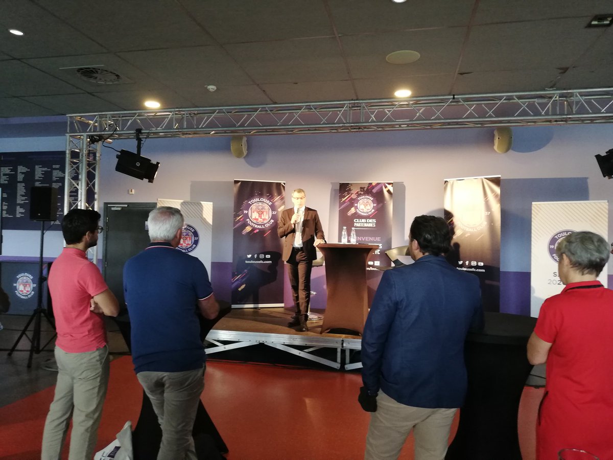 Bienvenu à notre nouveau Président <a href="/DamienJComolli/">Damien Comolli</a> <a href="/TFC_Business/">TéFéCé Business Team</a> ⚽💜 #letéf #purjusbio #sublimaromes