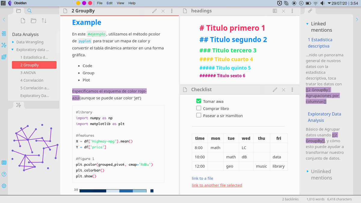 CodigoResendiz's tweet photo. I really love @obsdmd  so much that I can't stand the urge to share a theme. I hope you enjoy Adria theme: https://t.co/sINIRvyuty https://t.co/XHr6wFJqJh