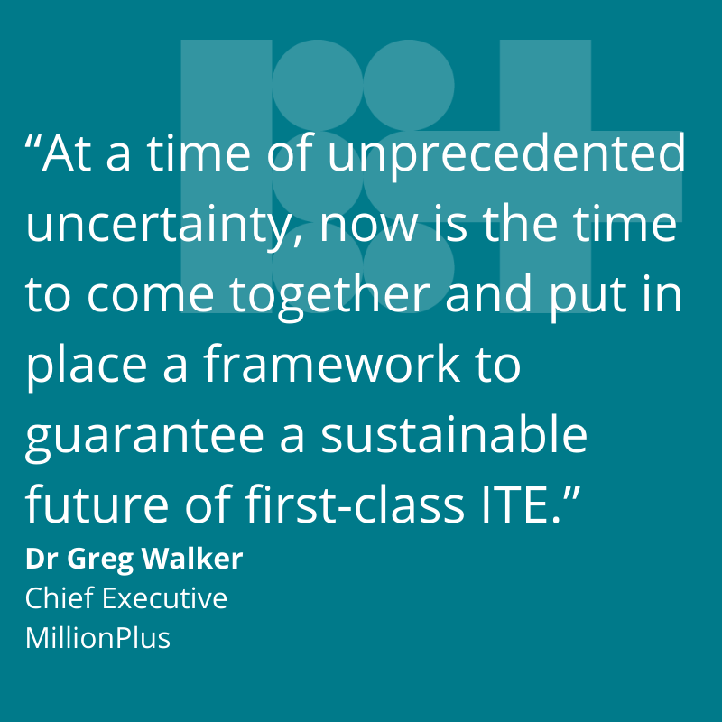 million_plus's tweet photo. MillionPlus Deans of Education Network, alongside @NASBTT and @UCET_UK calls for cross-sector collaboration with @educationgovuk to draw up a national recovery plan for Initial Teacher Education #TeacherEducation #MakingBritainWork https://t.co/spZKePN7eQ https://t.co/jvjURJNmSo