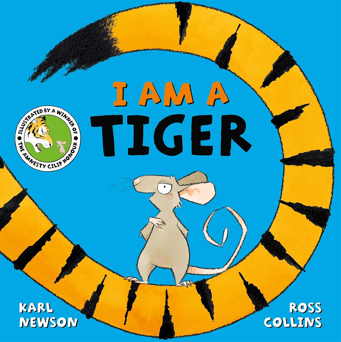 Karlwheel's tweet photo. It's #WorldMouseDay! A perfect excuse to flex the whiskers of this little tale-teller...
'I Am a Tiger' is available anywhere that sells books.
Its trunk-shaped sequel is out now, too.
And next week, a rather ROARy reader joins in!
Illustrated by Ross Collins.
#WorldTigerDay https://t.co/N247EWA68V