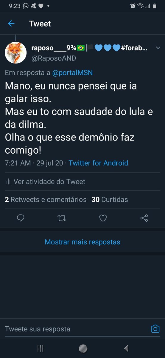 CondeDeMonte3's tweet photo. Mano, eu tive uma repercussão das grandes hj(que ainda ta acontecendo por sinal)
Obs:eu sou o @RaposoAND https://t.co/hMPEzha62y