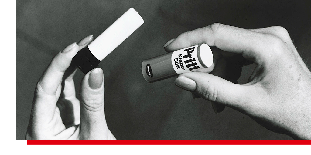 Henkel on X: Did you know that the inventor of the #Pritt glue stick was  inspired by a woman applying lipstick? 💁 💄 The simple twist-up mechanism  gave Dr. Wolfgang Dierichs the