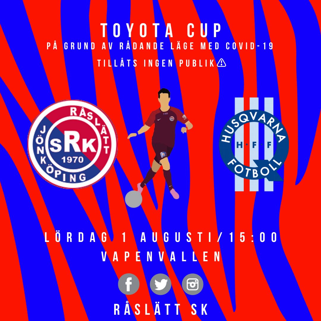 Match på lördag mot Husqvarna FF i Toyota Cup! Följ matchen enkelt och live på @forzafootballapp 🔥🔥🔥