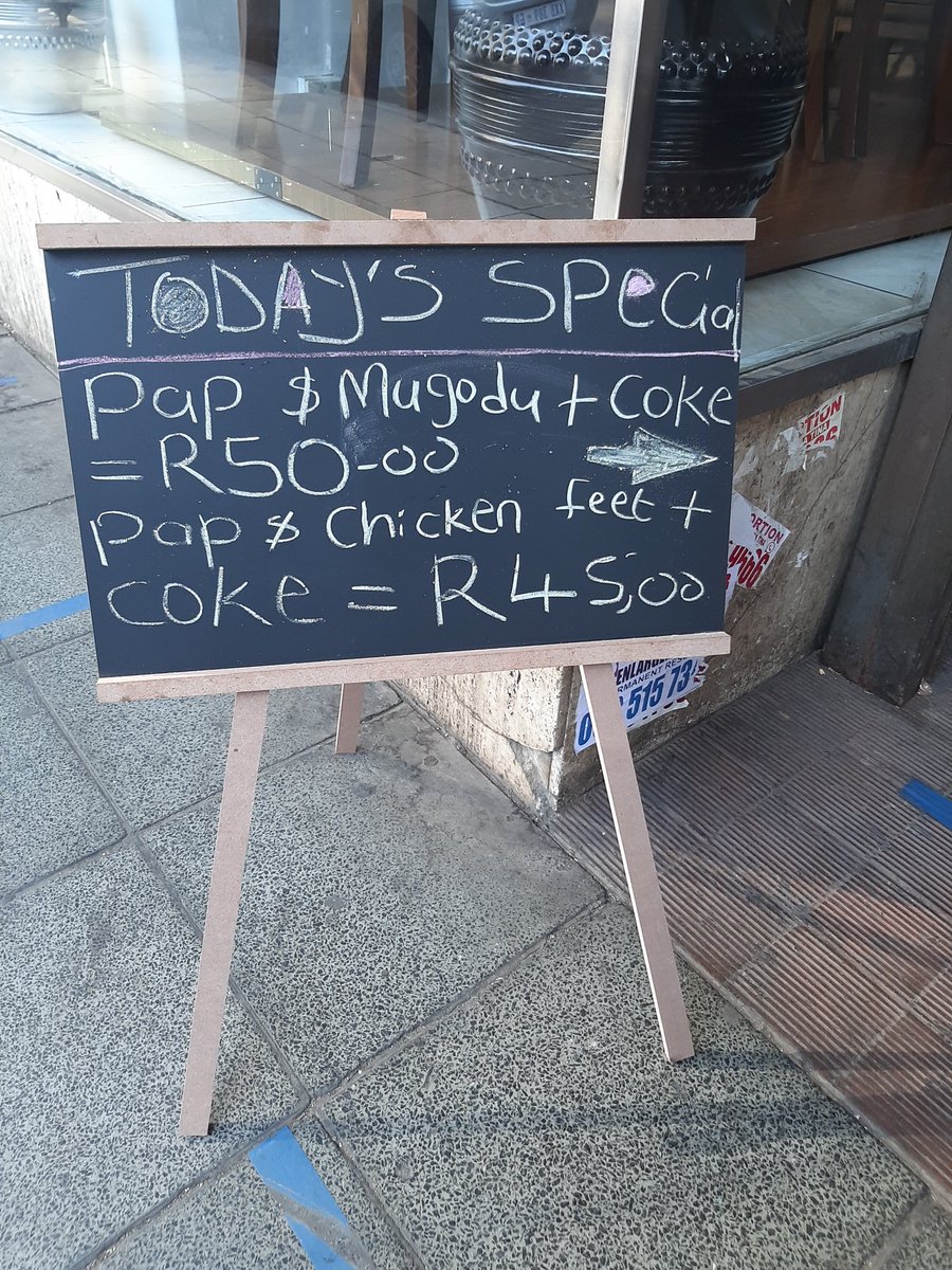 MbhonieDavids's tweet photo. We are @291 Constantia Building, cnr Francis Baard n Thabo Sehume st in Pretoria Hunters Den,we open @ 07:00 am until 19:00
#KhinkhiMCaterers
#HuntersDen https://t.co/Vfz1SHKReg