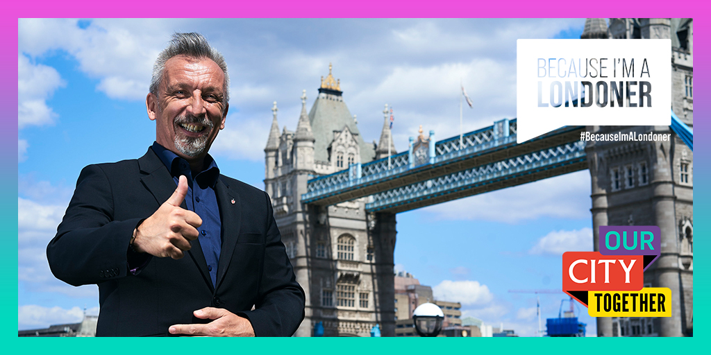 The City of London tweet media