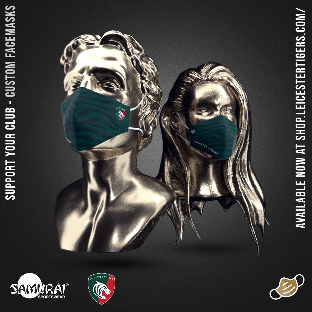 samurai sportswear on twitter the leicestertigers facemasks are now available on https t co 1bjzkm85xb interested in custom facemasks for your club or business get in touch via sales samurai sports com samuraifamily staysafe facemasks twitter