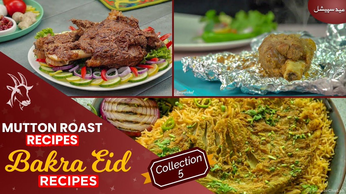 SooperChefpk's tweet photo. Mutton roast recipes from our bakra eid recipes collection are simply delicious, tender and juicy. Every bite is packed with flavors that you won’t stop eating.
Full recipes find here : https://t.co/CEHGo2nVQW
#MuttonRoast #Roast #Mutton #yummy #foodnetwork #foodchannels #Foodie https://t.co/wAPprpWZji