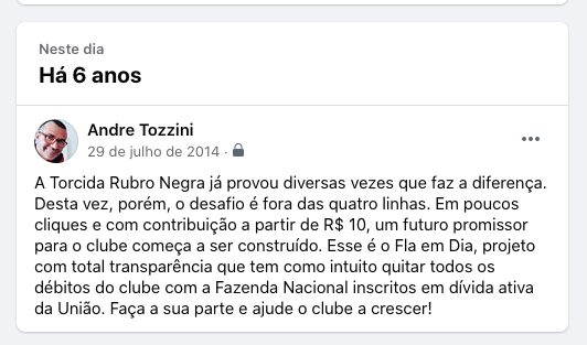 TozzaFla's tweet photo. Há 6 anos eu fazia esse post

@FlaemDia https://t.co/iDqYWVtNYU