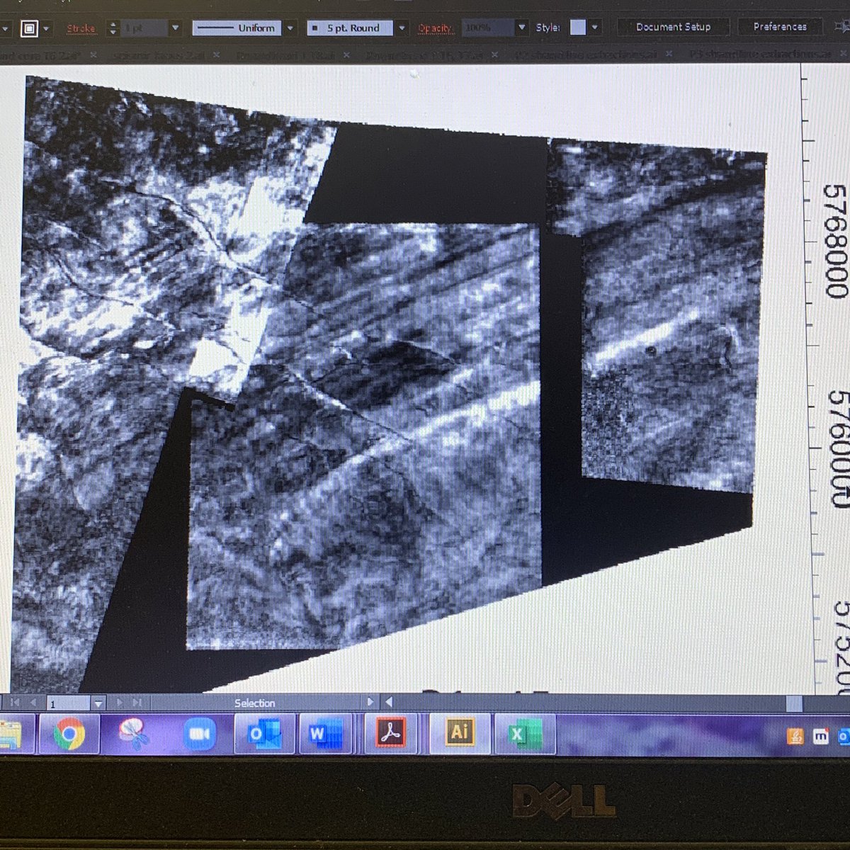 sedsnseismic's tweet photo. Strandlines popping up on my seismic extraction 😍 🌊🏝#seismicextraction #strandlines https://t.co/smr2DICflx