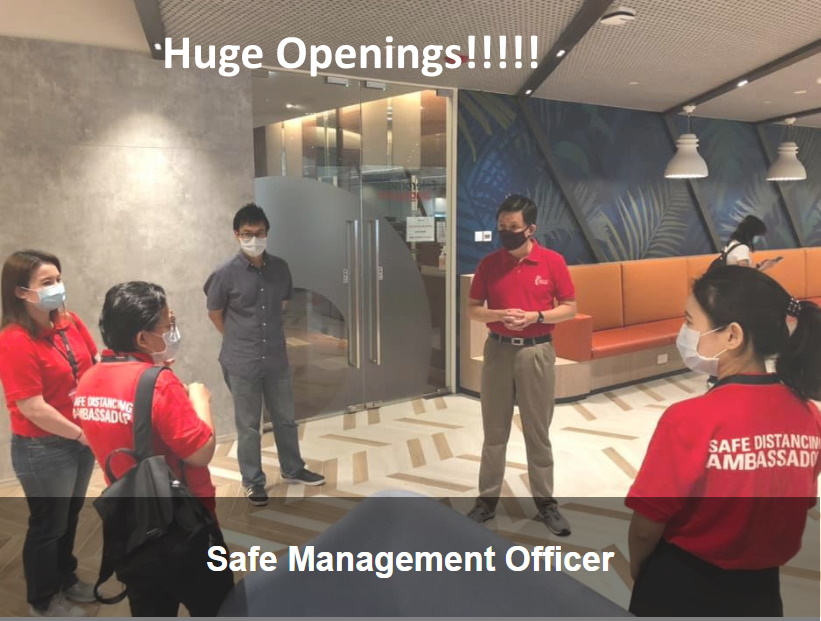 ExpertsWsh's tweet photo. Huge Openings for Safety Management Officer!!!!

Get the Right Job for Your Career. !!!

We are hiring Safety Management Officer ...

Interested folks can shoot your CV at media@wshexperts.com.sg https://t.co/OpXZp3YBLd