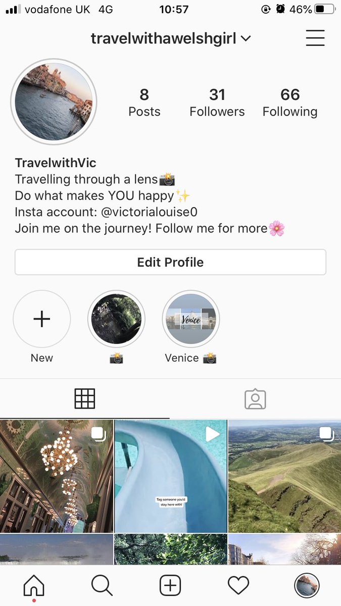 New travle page up on insta.. could people give some love ❤️❤️✈️