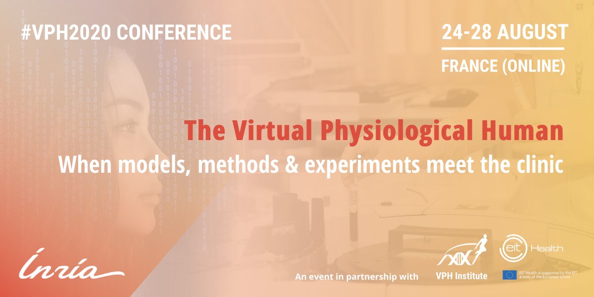 [Communiqué de presse📰] @EITHealth & @Philips co-animeront 2 sessions dans le cadre de la Conférence #VPH2020 organisée par @Inria en partenariat avec le @VPH_Institute 🎤 @PhilipsFrance @APHP @Sorbonne_Univ_ ow.ly/2BIe50AL2eZ