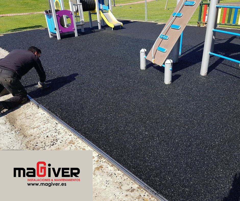 Para Magiver lo más importante es ofrecer la máxima seguridad en sus instalaciones. Un claro ejemplo la instalación de un pavimento continuo de seguridad en un área de juego infantil. ✅

☎ 607 53 84 92
📧 info@magiver.es