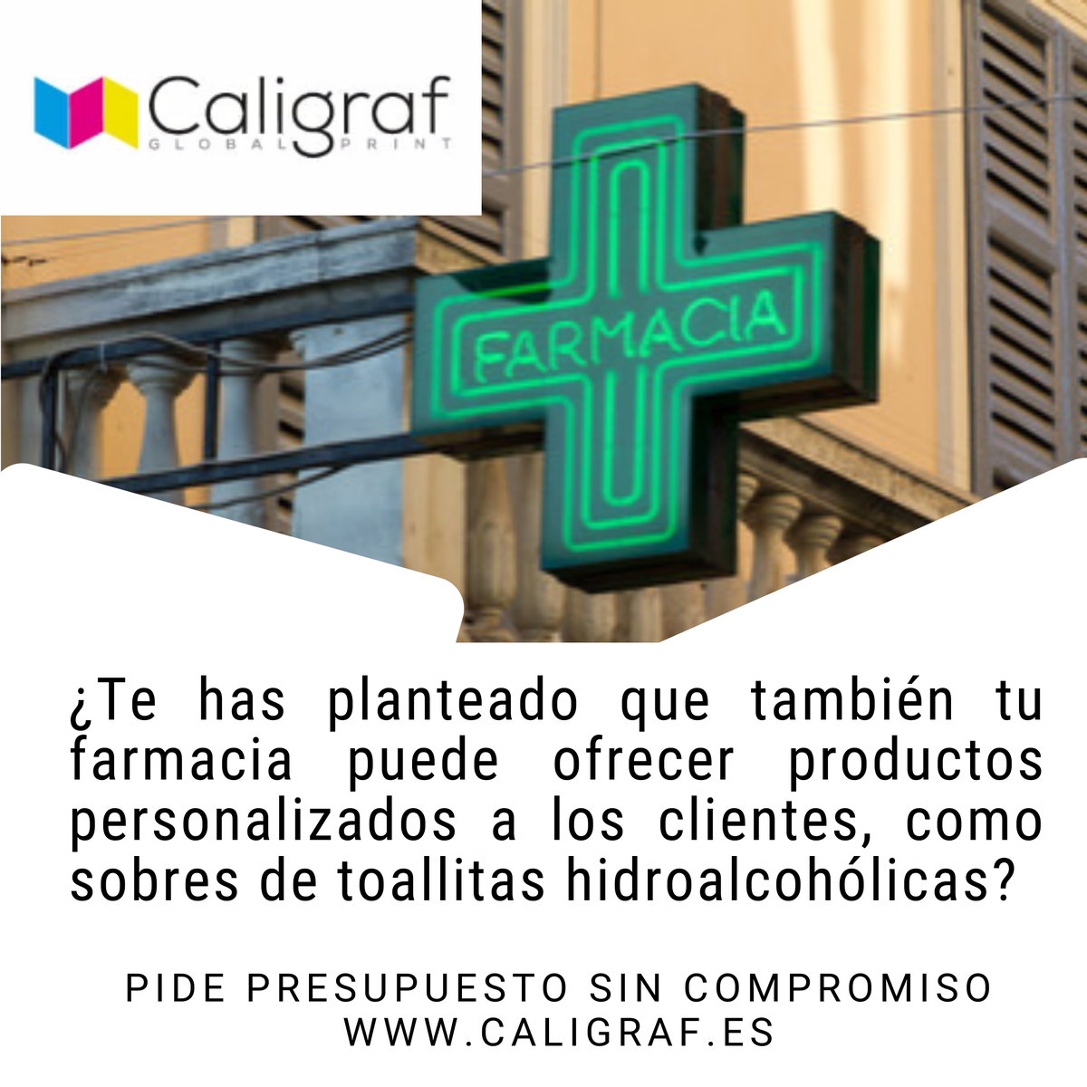 CaligrafSL's tweet photo. Pide tus  sobres monodosis de toallitas con gel hidroalcohólico, y  personalizalos con el logo de tu farmacia, ofreciendo un trato diferente que te haga destacar sobre la competencia.
Consulta presupuesto en nuestra web: https://t.co/Qu71QCAXX9 https://t.co/NOnfLgMUUX