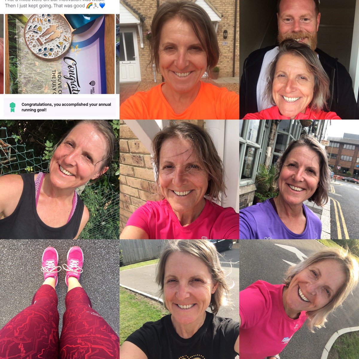 ValerieBarlow6's tweet photo. In 2019, I targeted and ran 1000 km by 23rd December. Today is 29th July and I’ve achieved 1000km in 2020 #lockdownbonus #thisgirlcan #RED #smashedit @parkrunUK @kettparkrun @redjanuaryuk https://t.co/Ssz5f7U20x