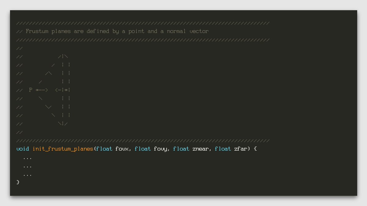 pikuma's tweet photo. When you spend time writing a comment in your #code that is mostly useless... but it makes you happy anyway.

#dev #c #cpp #gamedev https://t.co/KCiHoipO4Y