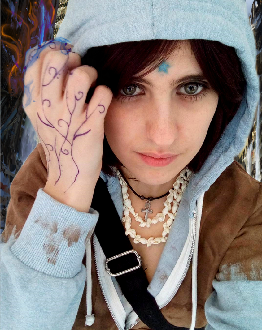 Nanayru's tweet photo. Este es mi cosplay de Kat, del juego Dmc Devil May Cry, espero que os guste, aun estoy aprendiendo a editar, pero el resultado me encanta!

#Dmcdevilmaycry #DMC #cosplaykat #cosplaydevilmaycry #cosplaydmc #KatDmc #KatDevilMayCry #cospalyer #DevilMayCry https://t.co/Hy1mh9CBtd