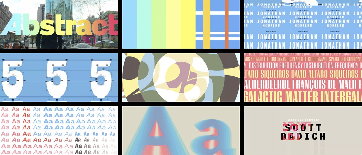 typeroom_eu's tweet photo. Design for the win: @AbstractNetflix team is nominated for this year's @TelevisionAcad Emmy Outstanding Main Title Design Award
https://t.co/pWI32HGbXH
#Emmys #Emmy #design #typedesign #JonathanHoefler #titledesign #EmmyNoms https://t.co/XpnZfqHeEp