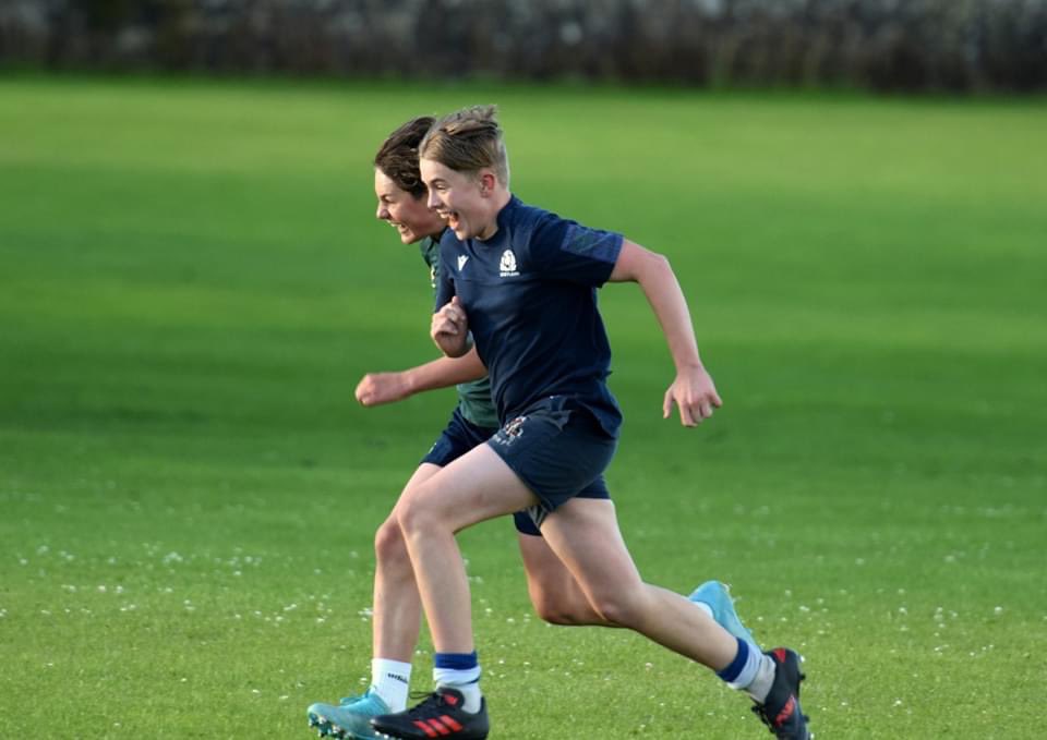 Rugby Training continues at Howe of Fife RFC. Our U14’s have now completed 3 sessions and we are starting to see improvements in skill level and fitness already.
The boys are just happy to be back with their friends doing something they love!!
#rugbyfriendsforever