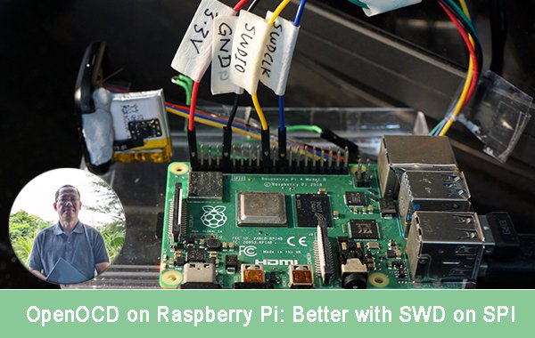 PCBWayOfficial's tweet photo. #WriteInPCBWay
OpenOCD on Raspberry Pi: Better with SWD on SPI written by @mistertechblog
Hands-on IoT advisor and educator. Passionate about helping everyone create IoT products that make a difference to the man and woman on the street.
✅Read now: https://t.co/GZoKenr9gK https://t.co/M2aWM5iP4F