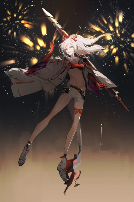 #ドクター・・・おめでとう
#アークナイツハーフアニバ 
おめでとうございます記念のニェン?? 