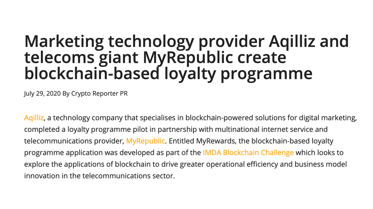 Woelgeest's tweet image. Progress. Delivered. ✅ 🥂🍾

$ZIL #Zilliqa #ProgressWithZIL #Aqilliz #MyRepublic #EnterpriseReady #blockchain #loyalty #friendship 🤝

🔍  crypto-reporter.com/press-releases…