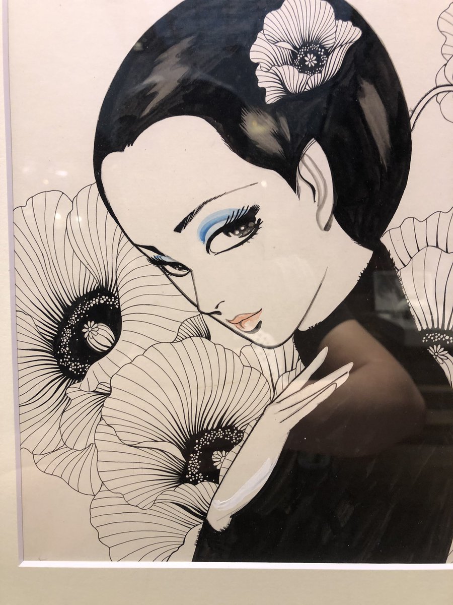 「昭和の情念系絵師上村一夫先生の原画を観に代官山へ行く。先生のコマ割りの斬新さは昔」|きたがわ翔のイラスト