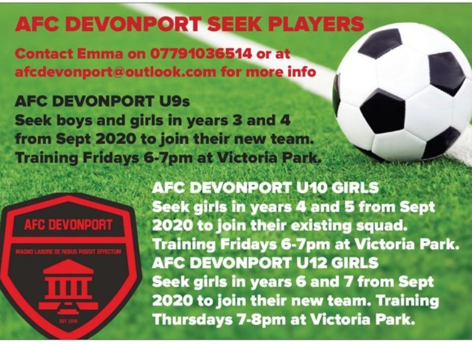 AFC Devonport tweet media