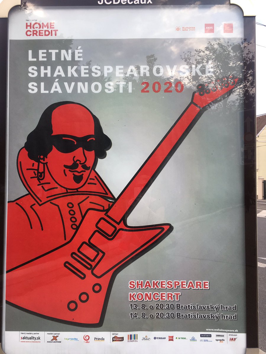 As I walk around Bratislava there are plenty of familiar references for any British visitor 🙂 #TeaRoom ☕️ #BratislavaEye #Brixton #Shakespeare #HeritageIsGreat #UKandSlivakia #GreatFriends