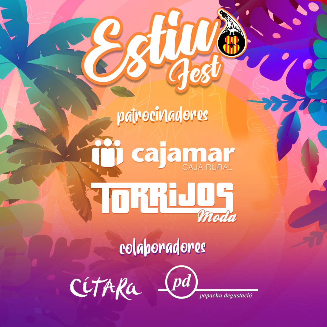 Penyafragatina's tweet photo. #ESTIUFEST sería más difícil de organizar sin las empresas que están dispuestas a echarnos un cable. 🧡🙌 🧡🙌 Tenemos la suerte de contar con el PATROCINIO de #GrupoCajamar y #TorrijosModa, y la COLABORACIÓN de @CITARACAFEBAR  y #PapachuDegustació ¡MUCHAS GRACIAS POR APOYARNOS! https://t.co/ZeRl3NrCtN