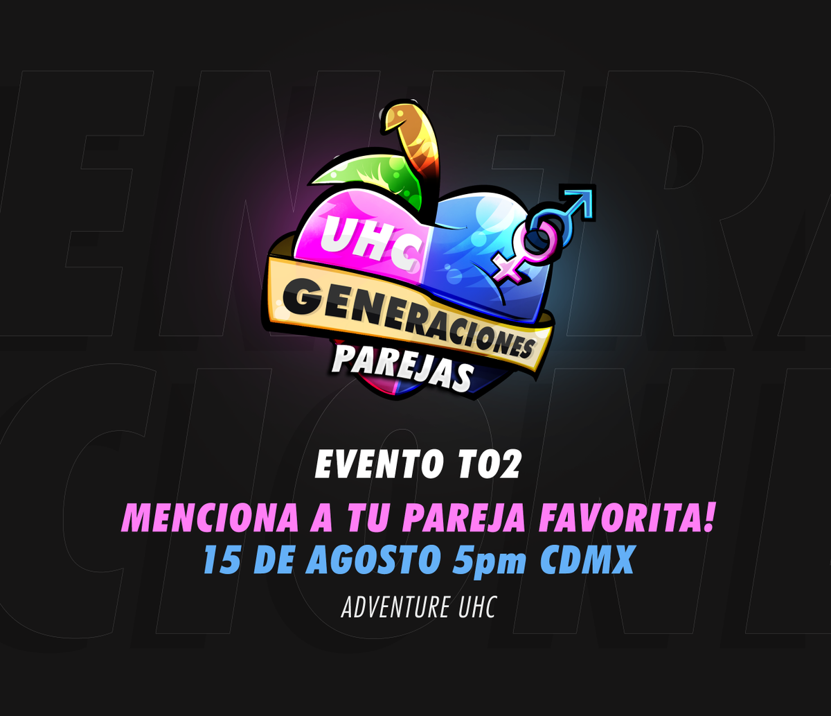UhcGeneraciones's tweet photo. El #UHCGeneraciones esta de regreso! Y arrancamos con el Gen. Parejas! Menciona a tu pareja favorita o responde a este tweet! https://t.co/kqMf5fu6Ex