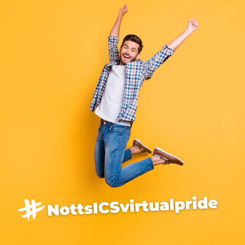 equalnotts's tweet photo. If you like pina colada & getting caught in the rain! 🎶🍸Pls tag us: #NottsICSvirtualPride @NottsHealthcare @SFHFT @TeamNUH @MyNottingham @NottsCC @NHSNottsCCG @ncitycare #LoveisLove @clareteeney @rosey_donovan @gary_eves @ALIP20031 @EqualitySFH @NottsHCCulture @robfub @PINCNUH https://t.co/BmM86R38LB