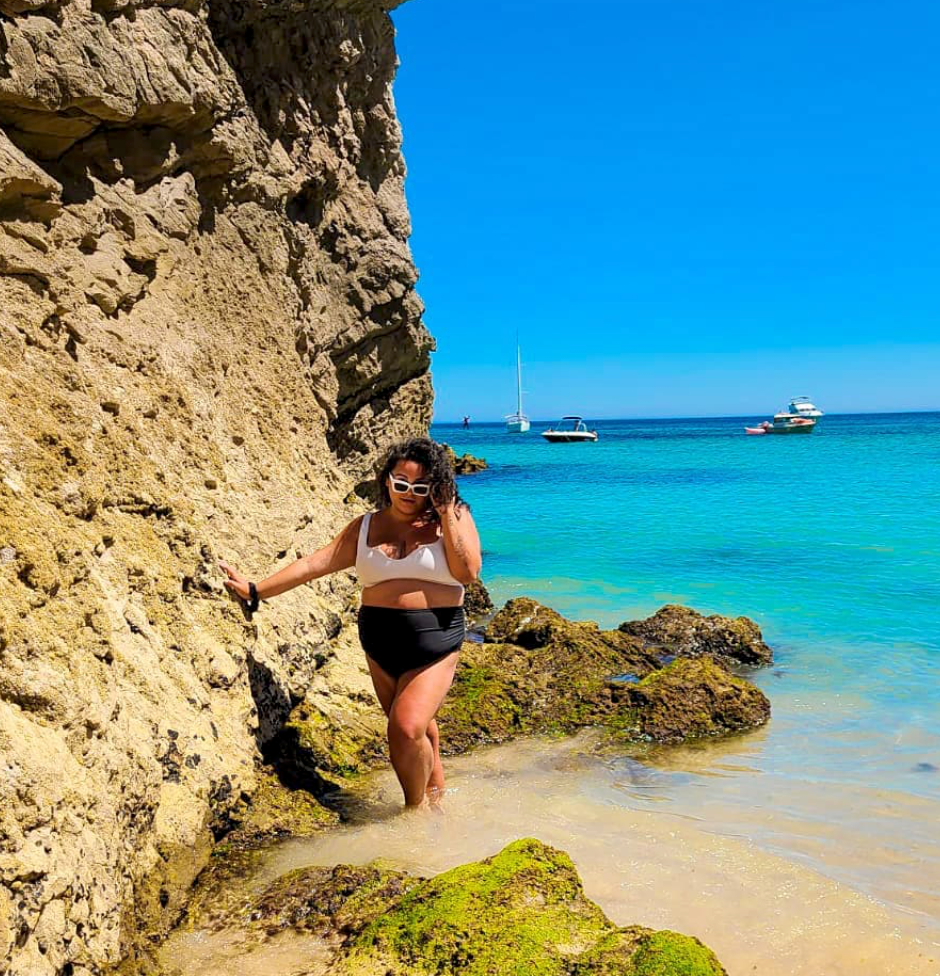 whilefat's tweet photo. Who else wishes they could be at the beach like Chantel?! Chantel is currently in Portugal and has been since lockdowns around the world started happening. Follow her and see how one can explore what's in their own backyard safely >  https://t.co/suqkYSgz3M https://t.co/1BfrP5arKC