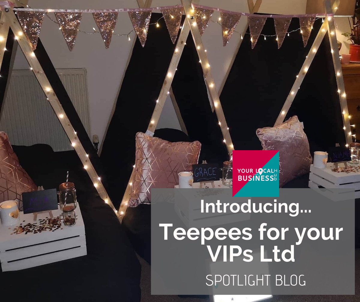We’re thrilled to have Teepees for your VIPs Limited feature on our spotlight blog. 👋👋

Read all about them at yourlocalbusinesshub.co.uk/2020/07/29/vip…