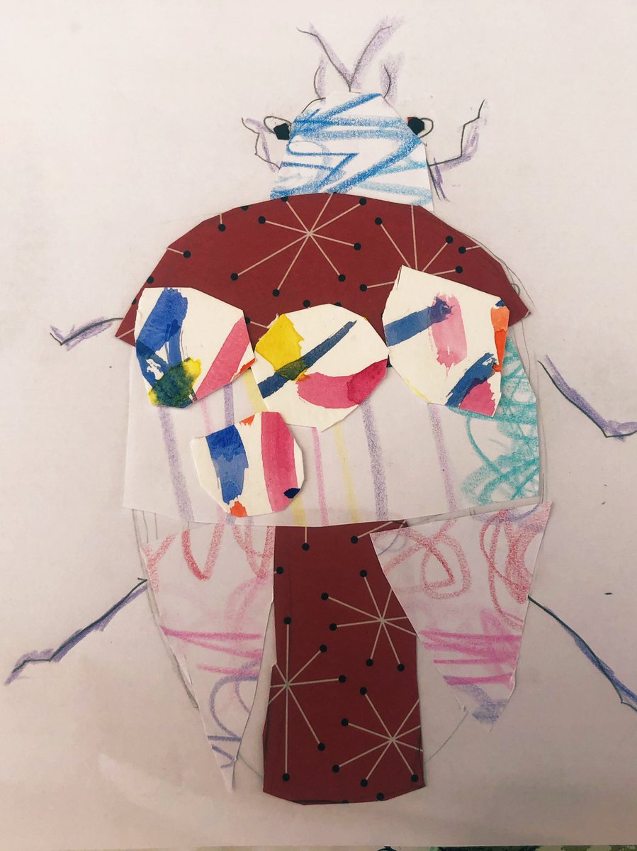 KreativeFdns's tweet photo. Just finished an amazing online children’s art session with the lovely @belinda_latimer! Artwork created by Grace, her mummy (me), and her Nannie. Intergenerational creativeness at its best. https://t.co/ZjE8gtY6Ht