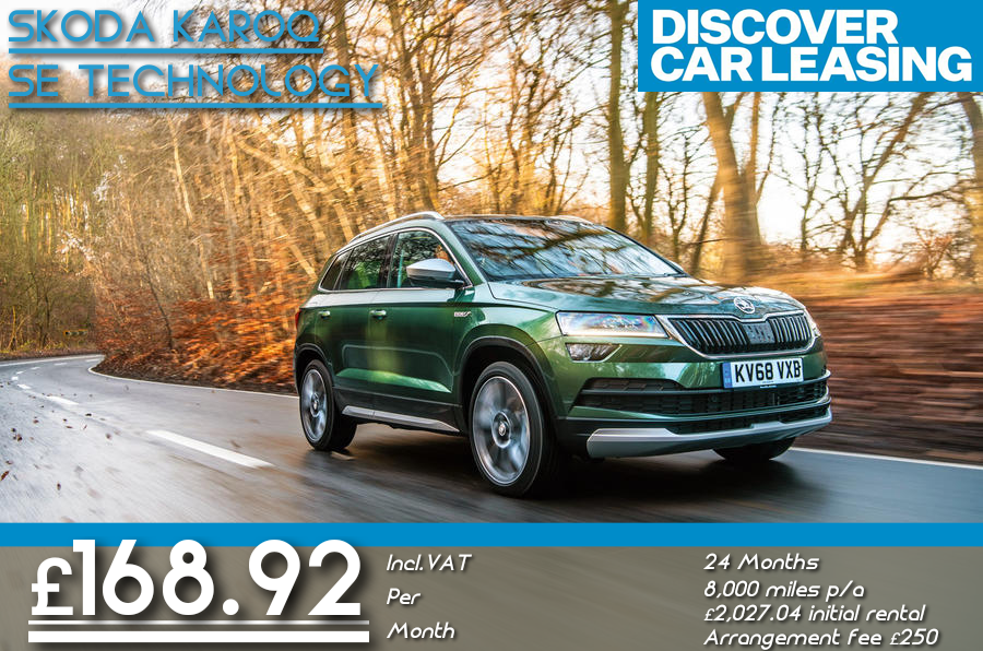 Dclcarleasing's tweet photo. 🔥 Brand New Skoda Karoq 1.0 TSi SE Technology 5dr from only £168.92 incl.VAT per month 🔥

https://t.co/O6pLn9DOqT

Click on the below link and get in touch with a member of our team today!

☎️ 01480 598 966
📧 sales@discovercarleasing.co.uk https://t.co/ooUFkK2DD2