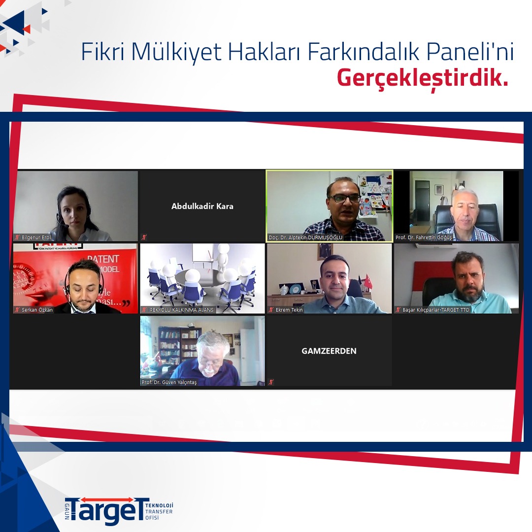 ttotarget's tweet photo. Fikri Mülkiyet Hakları Farkındalık Paneli'ni HKÜ, Adıyaman Üniversitesi, İKA, Gaziantep Üniversitesi Target Teknoloji Transfer Ofisi ve Teknopark ile birlikte gerçekleştirdik.
#target #fikrimülkiyet #farkındalık #yenilik #hkü #adıyamanüniversitesi #kullanıcı #ttotarget https://t.co/170UhI7ijK