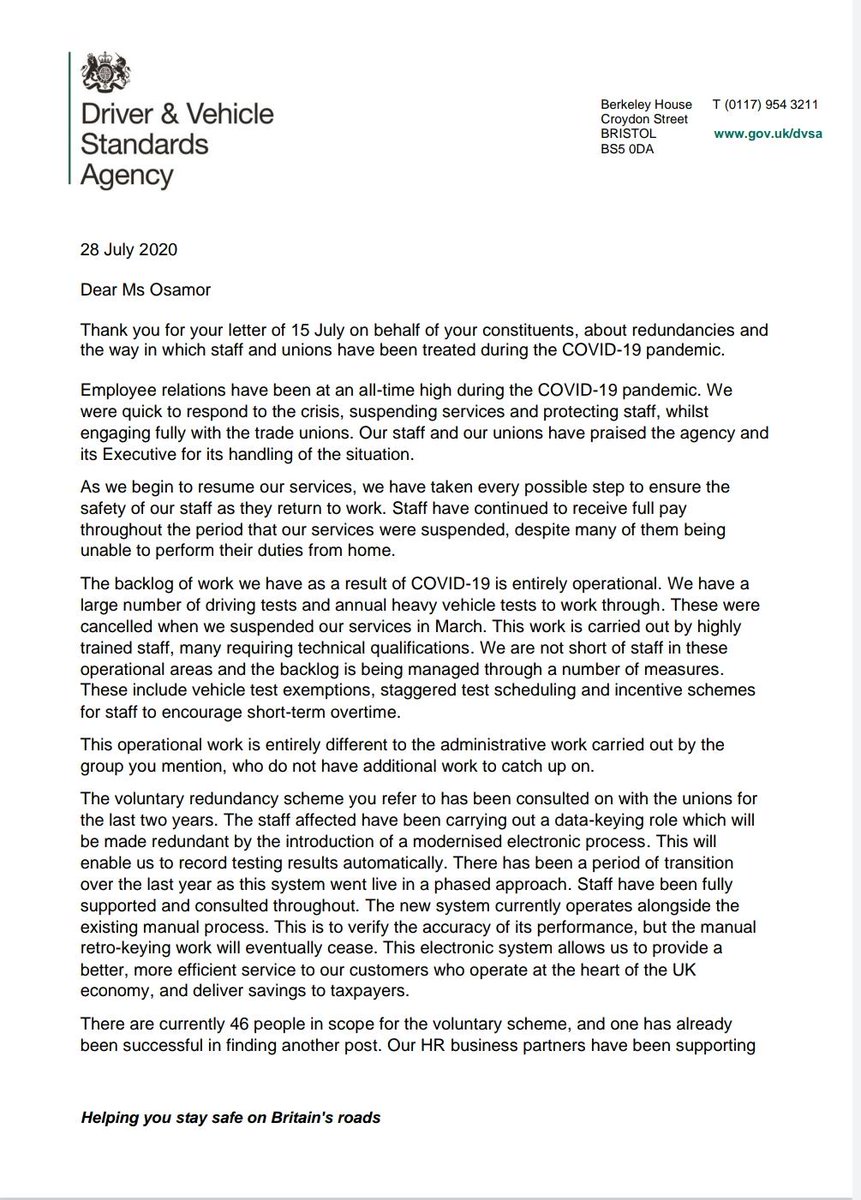 Kate Osamor MP tweet media