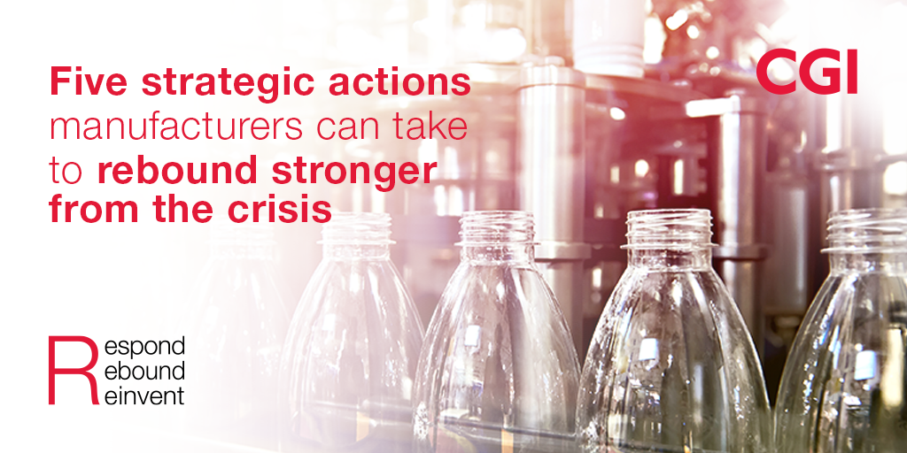 CGI_Global's tweet photo. As manufacturers prepare to rebound from the pandemic crisis, what are five strategic actions they can consider to achieve rapid results within a year? Find out in our new blog. https://t.co/muOismUM7M  #agility #resilience #covid19 #manufacturing https://t.co/l3PGTWB9ke